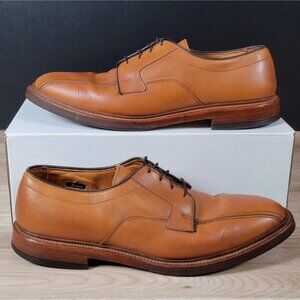 Allen‎ Edmonds Shoes Mens Size 11.5 D Walnut Hillcrest Leather Dress Derby USA